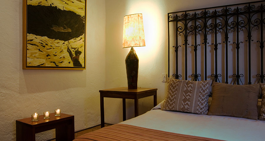Hotel boutique en oaxaca-La casona de tita-Habitacion monte alban