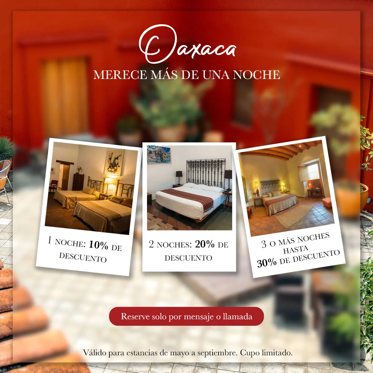 Descuento en hotel Oaxaca-La casona de tita